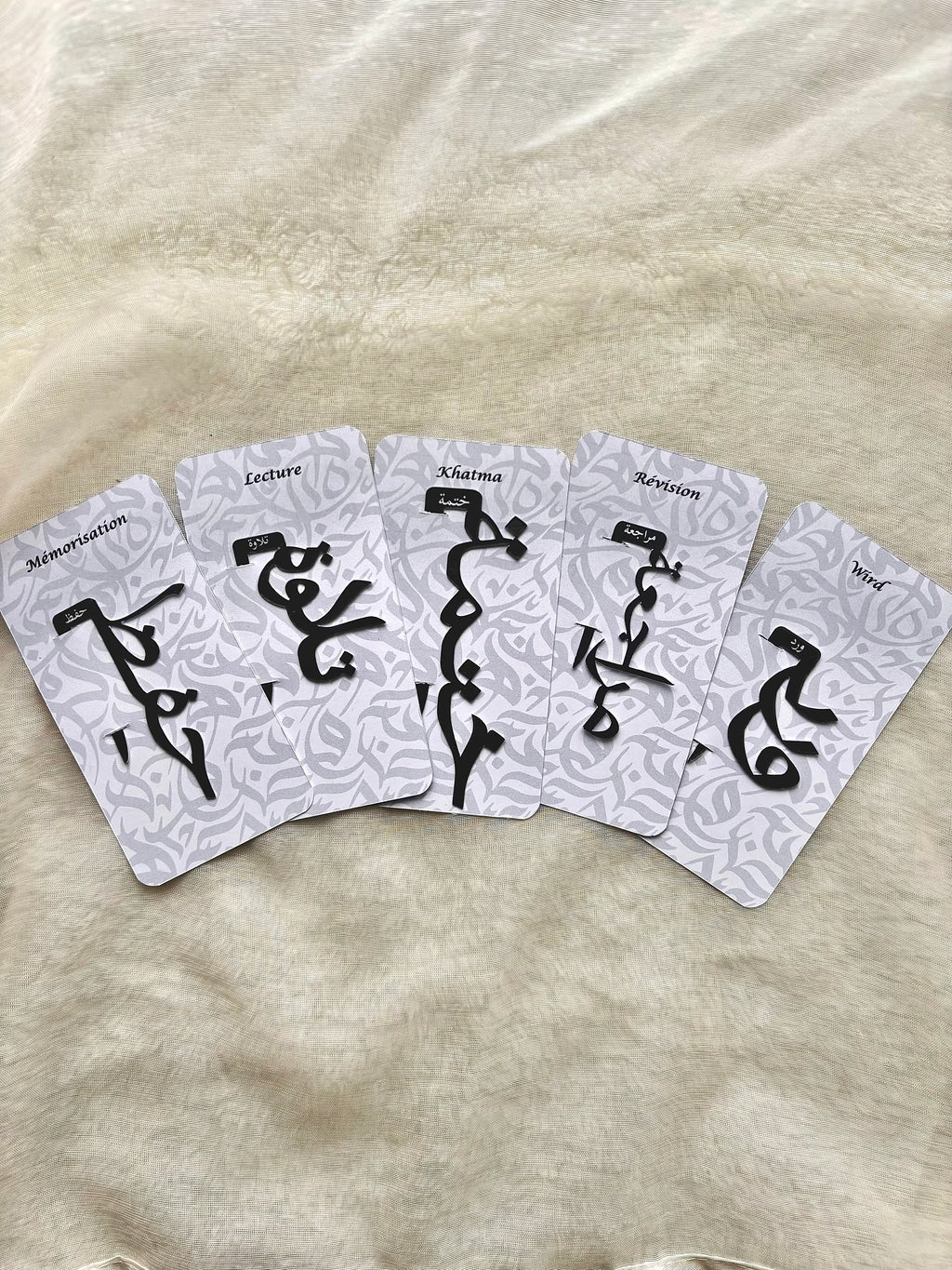 Lot de 5 marque-pages